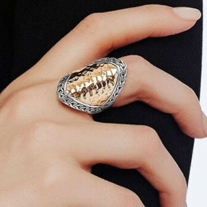 NEW Exaggerated Punk 925 Sterling silver Ring